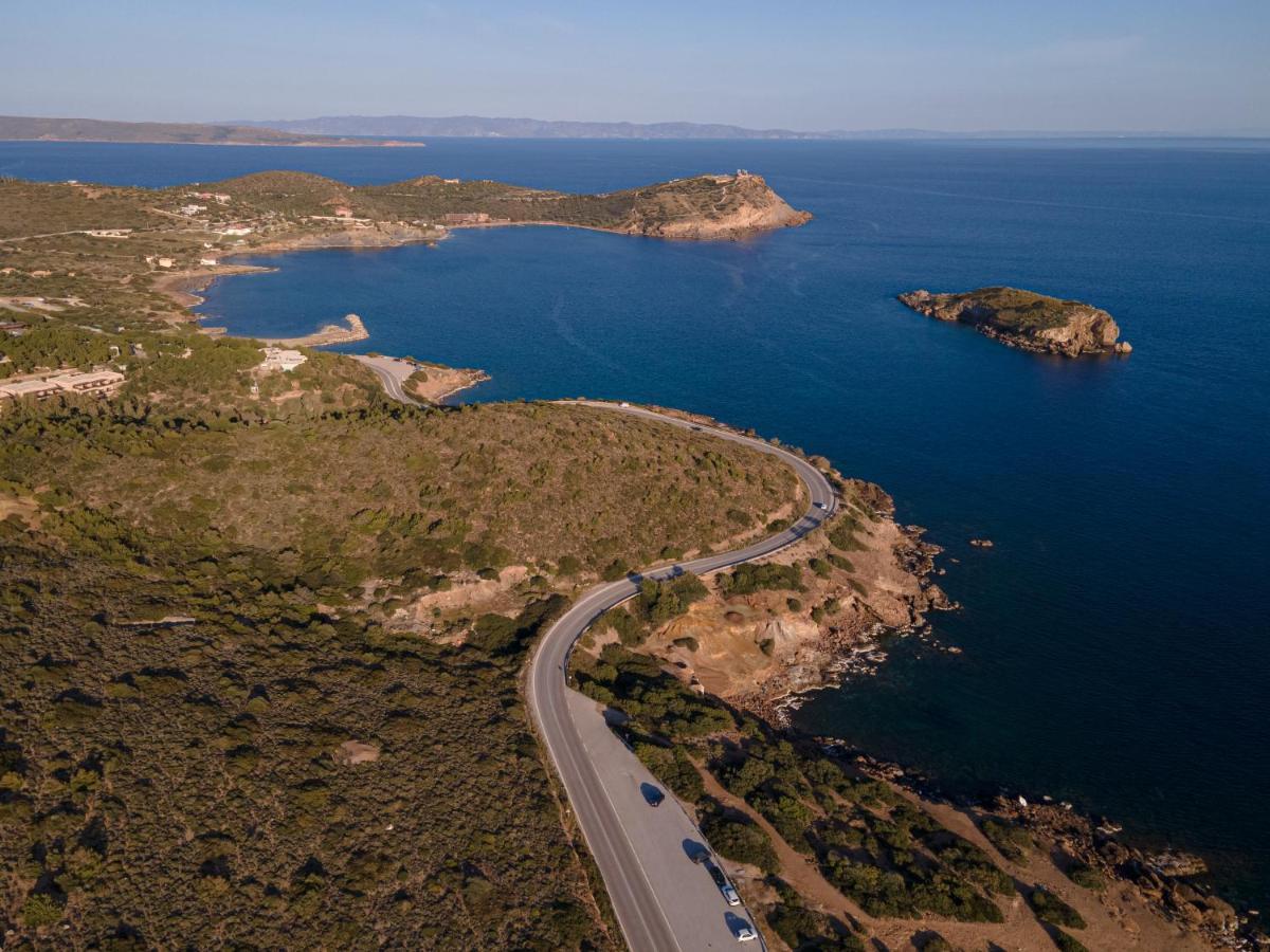 Sounio Black Villa Сунион Экстерьер фото